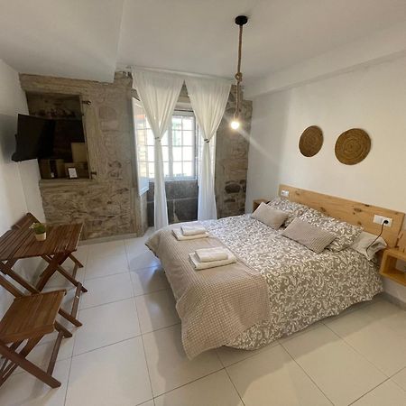 A Taberna De Gundian Hotel Vedra Buitenkant foto