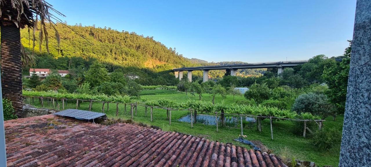 A Taberna De Gundian Hotel Vedra Buitenkant foto