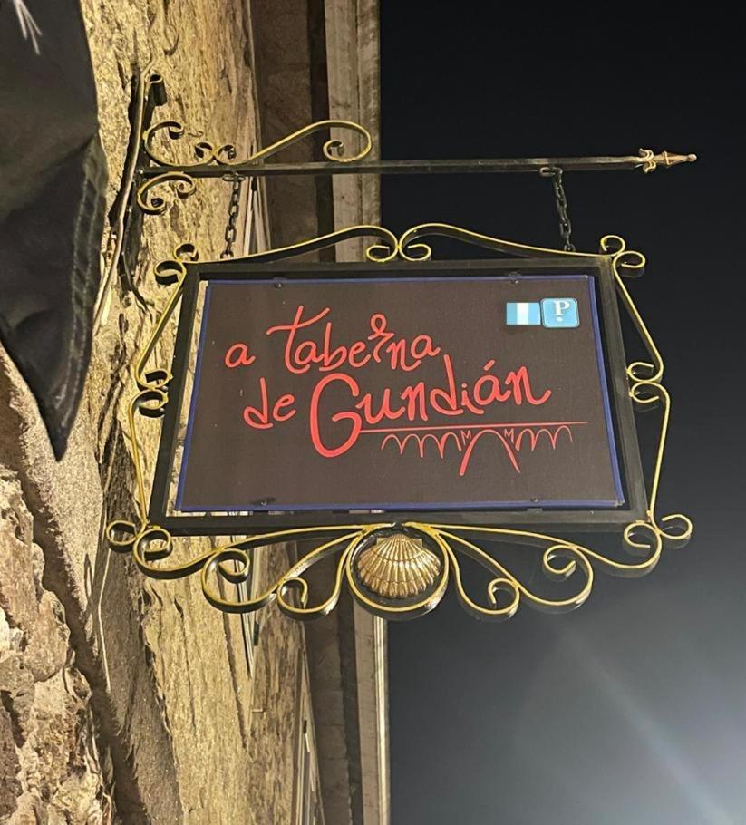 A Taberna De Gundian Hotel Vedra Buitenkant foto