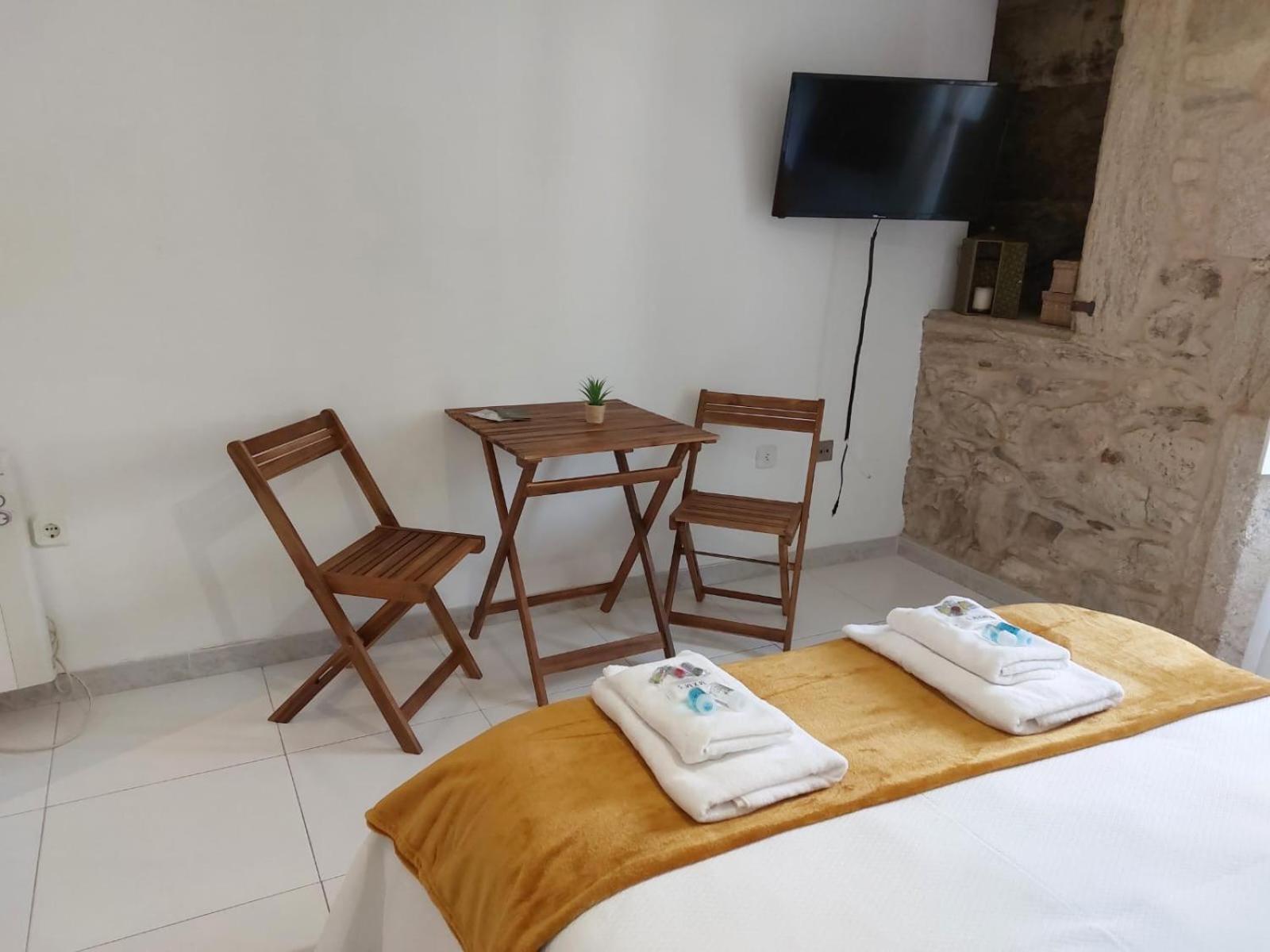 A Taberna De Gundian Hotel Vedra Buitenkant foto