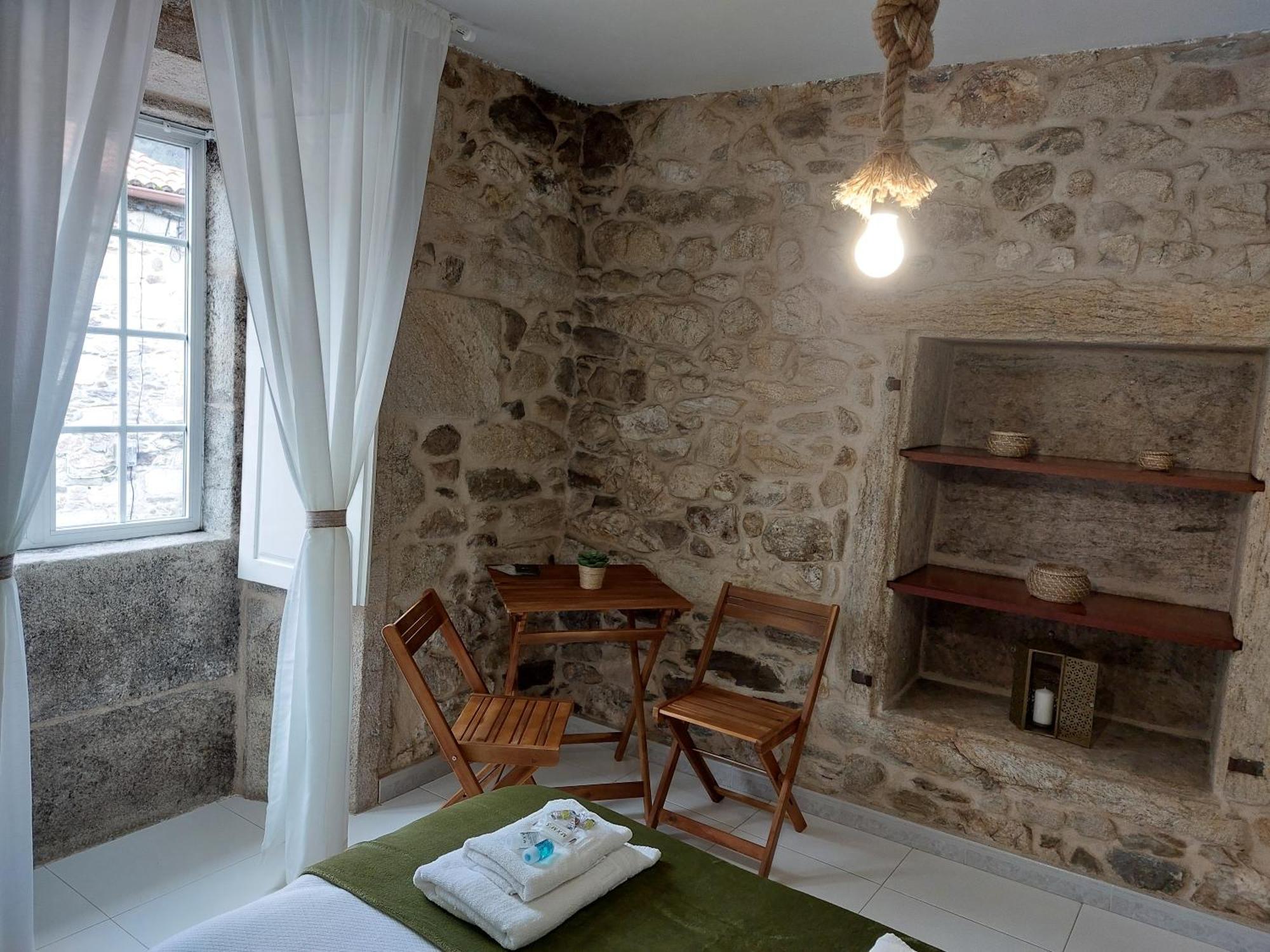 A Taberna De Gundian Hotel Vedra Buitenkant foto