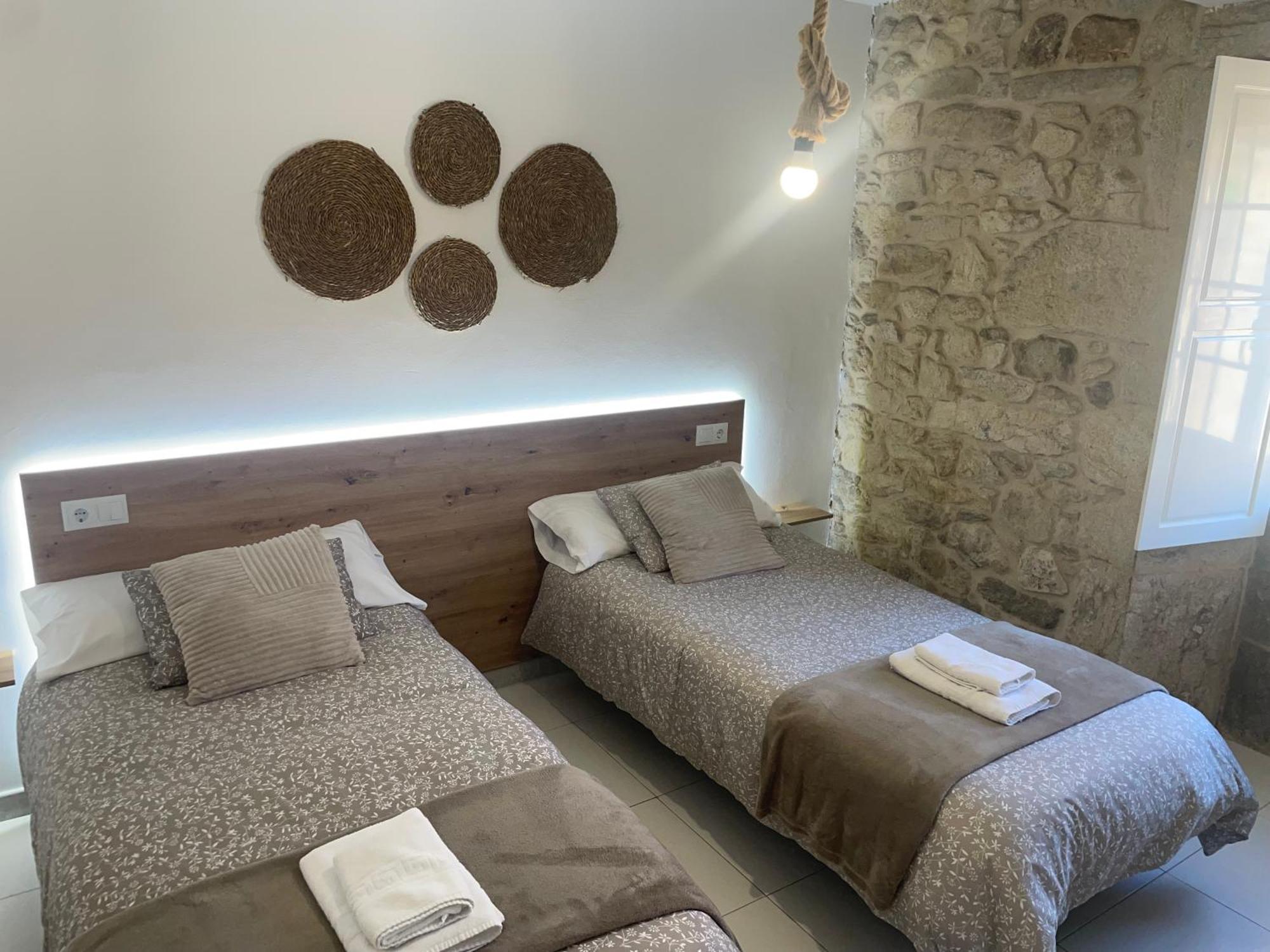 A Taberna De Gundian Hotel Vedra Buitenkant foto