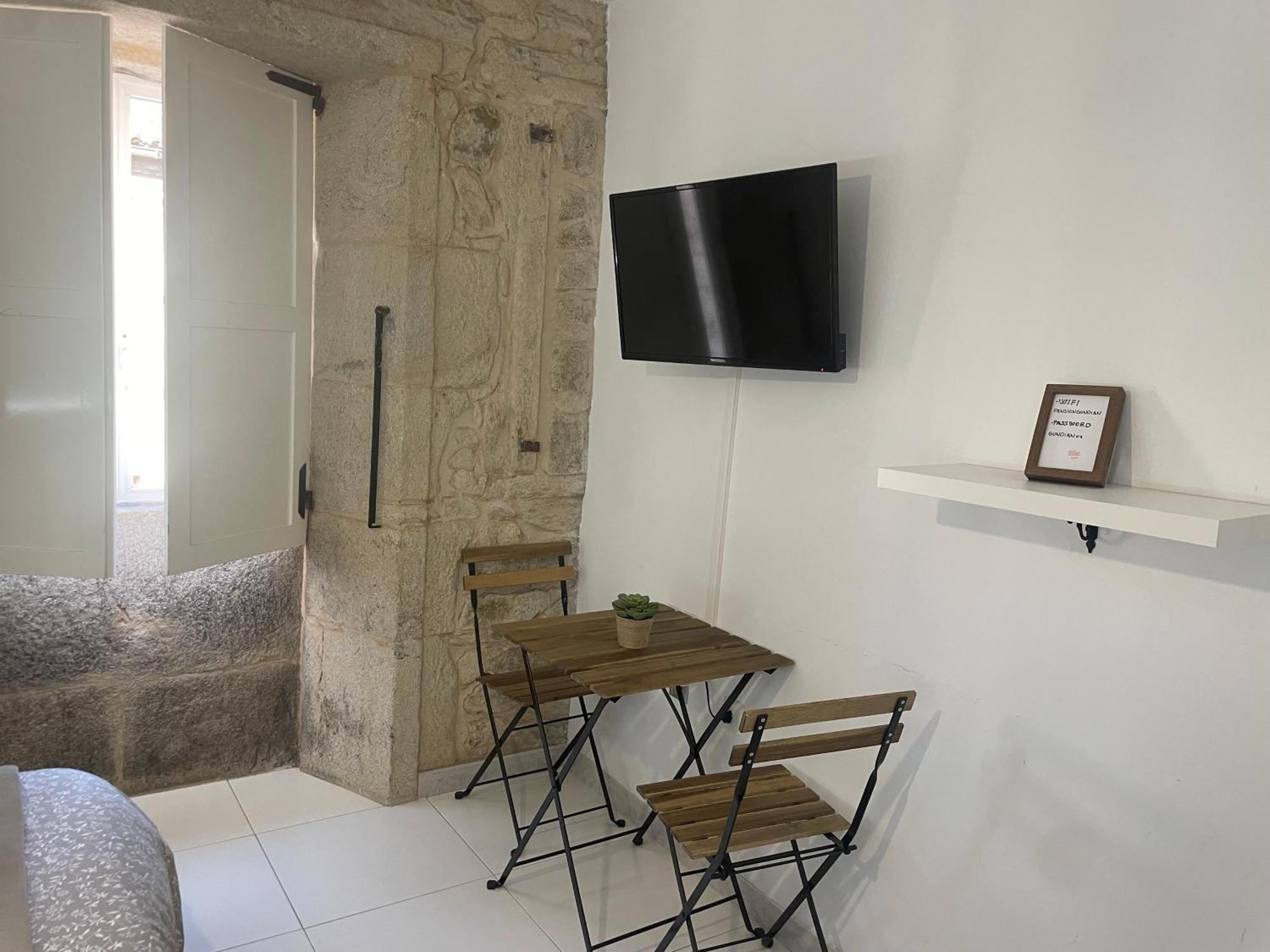 A Taberna De Gundian Hotel Vedra Buitenkant foto