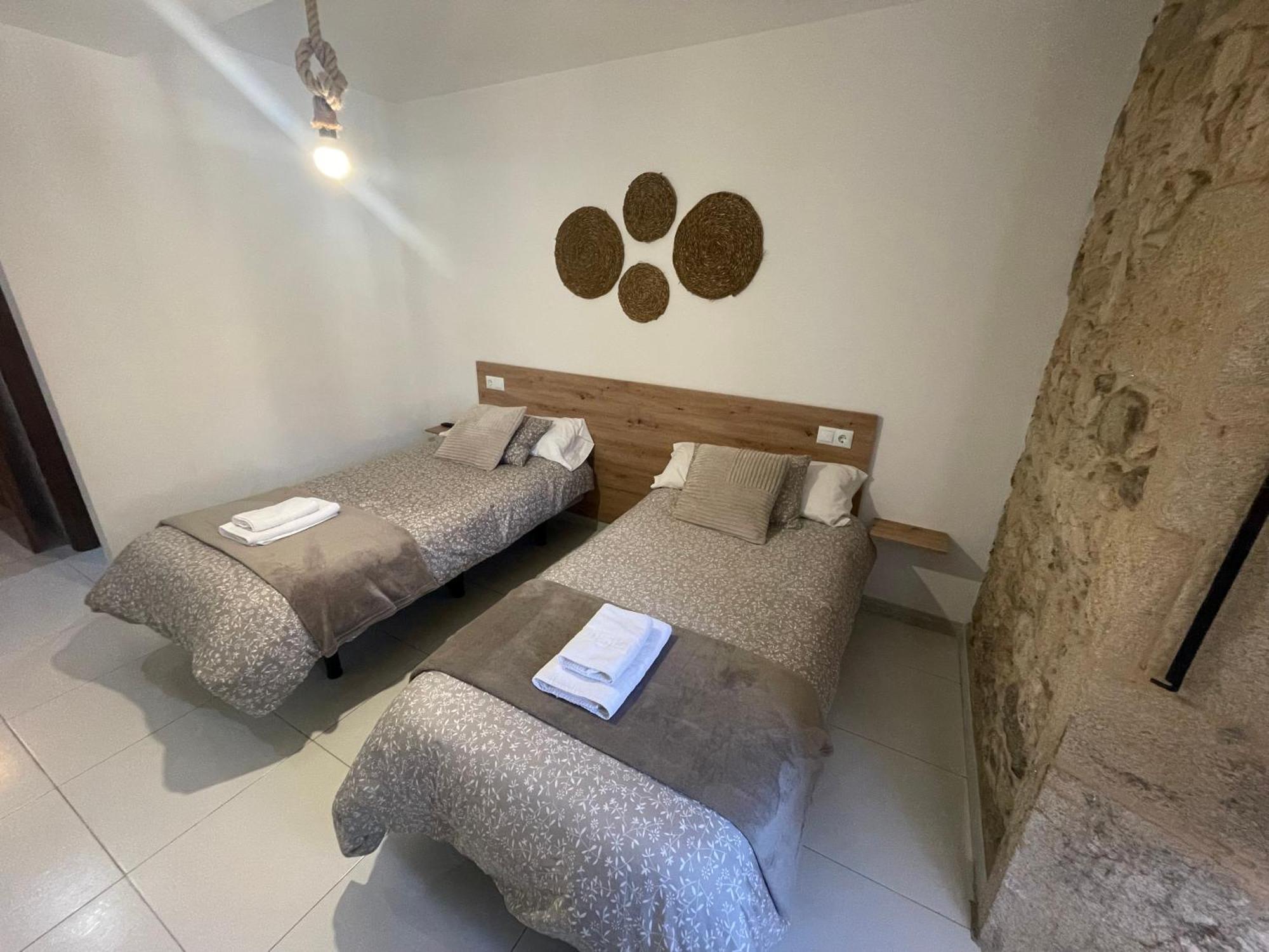 A Taberna De Gundian Hotel Vedra Buitenkant foto
